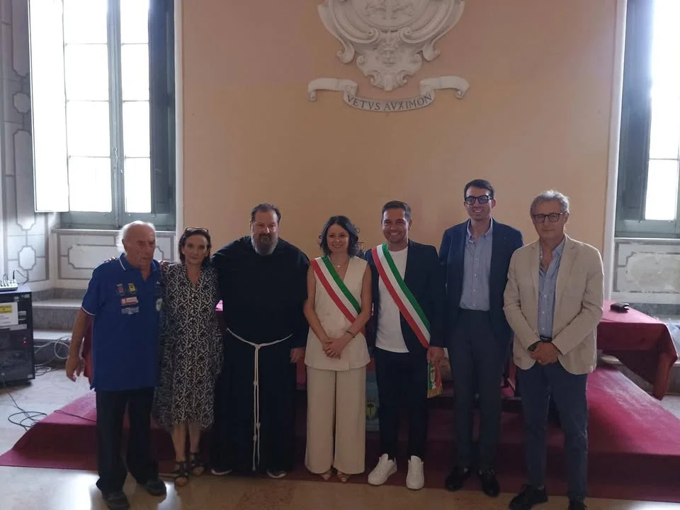 Dettaglio 4: Copertino, rafforzato il legame con Osimo nel ventennale del ciclo-pellegrinaggio