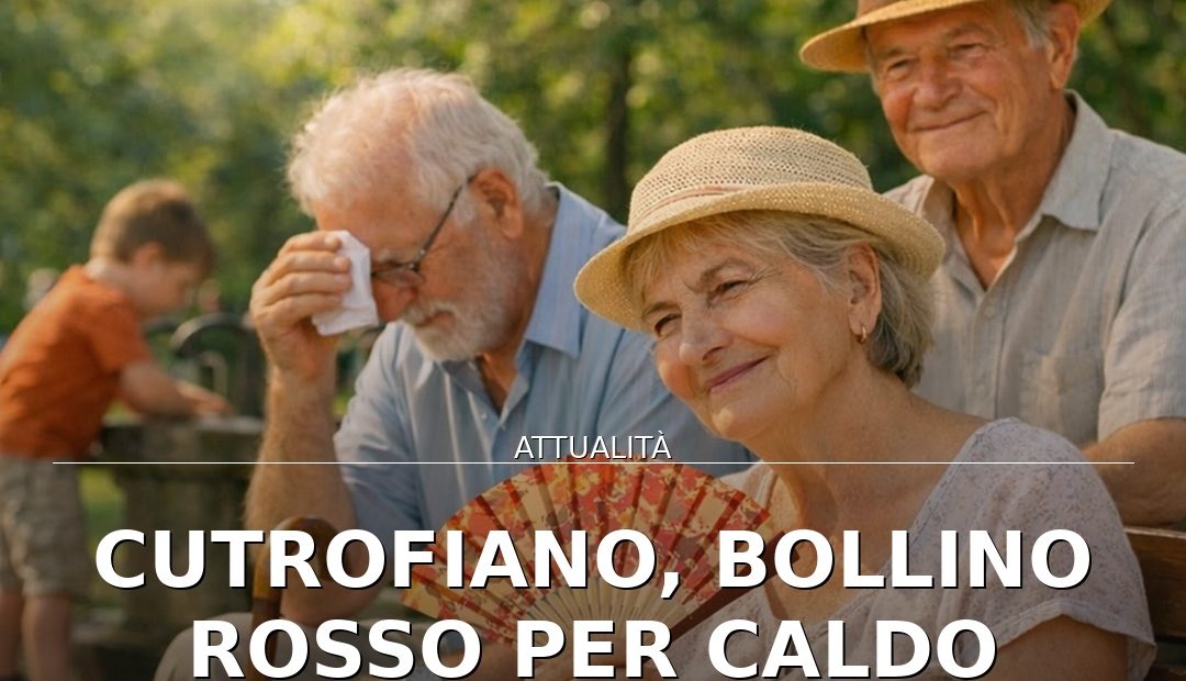 Foto di copertina: Cutrofiano, bollino rosso per caldo estremo: allerta livello 3 fino a oggi - Basso Salento