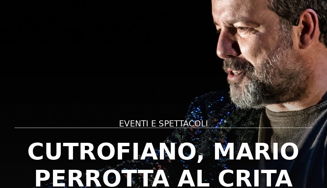 Anteprima di: Cutrofiano, Mario Perrotta al Crita Festival con omaggio a Calvino