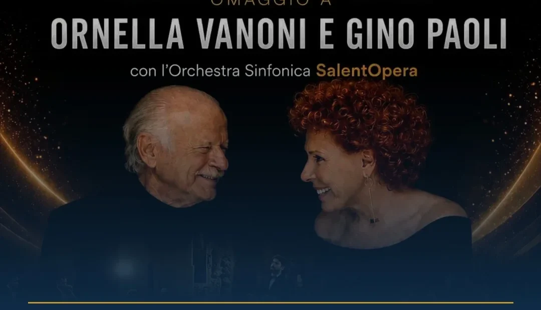 Anteprima di: Cutrofiano, omaggio musicale a Ornella Vanoni e Gino Paoli in Piazza Municipio