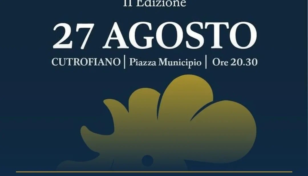 Anteprima di: Cutrofiano, torna il Galletto d'Oro: serata per i giovani talenti locali