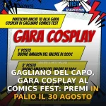 Anteprima di: Gagliano del Capo, Gara Cosplay al Comics Fest: premi in palio il 30 agosto