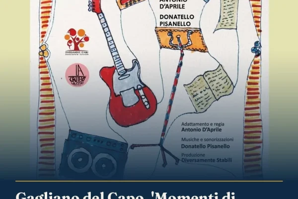 Gagliano del Capo, ‘Momenti di Trascurabile Felicità’ in Piazzetta Aldo Moro