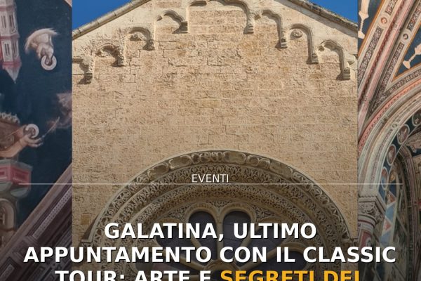 Galatina, ultimo appuntamento con il Classic Tour: arte e segreti del centro storico
