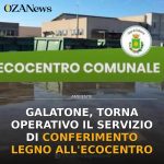 Foto di copertina: Galatone, torna operativo il servizio di conferimento legno all’Ecocentro - Basso Salento