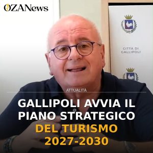 Gallipoli avvia il Piano Strategico del Turismo 2027-2030