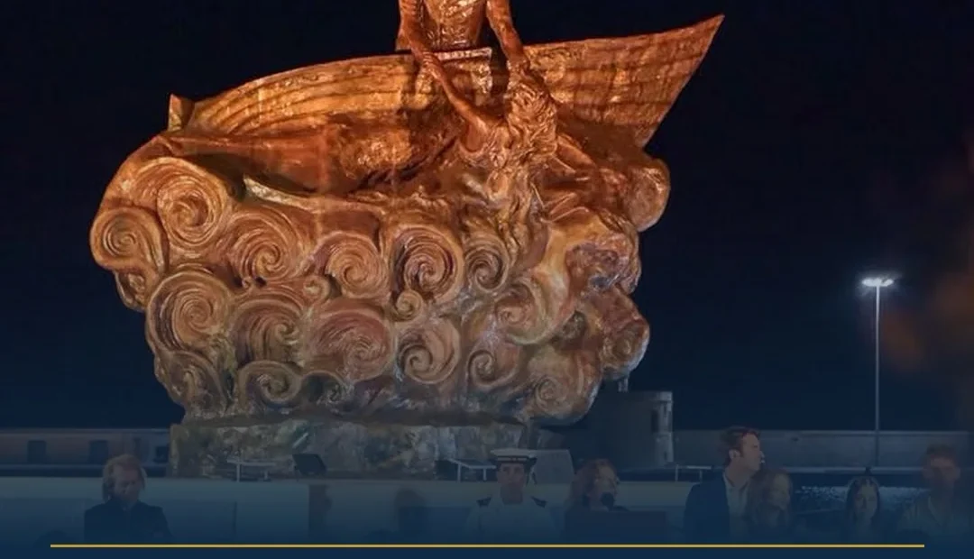 Anteprima di: Gallipoli, inaugurato il monumento "ELPIS – Speranza e Fede" al porto