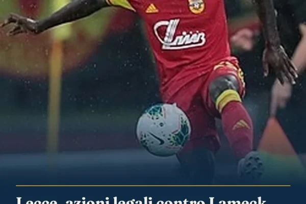 Lecce, azioni legali contro Lameck Banda e Al-Swehly Sports Club