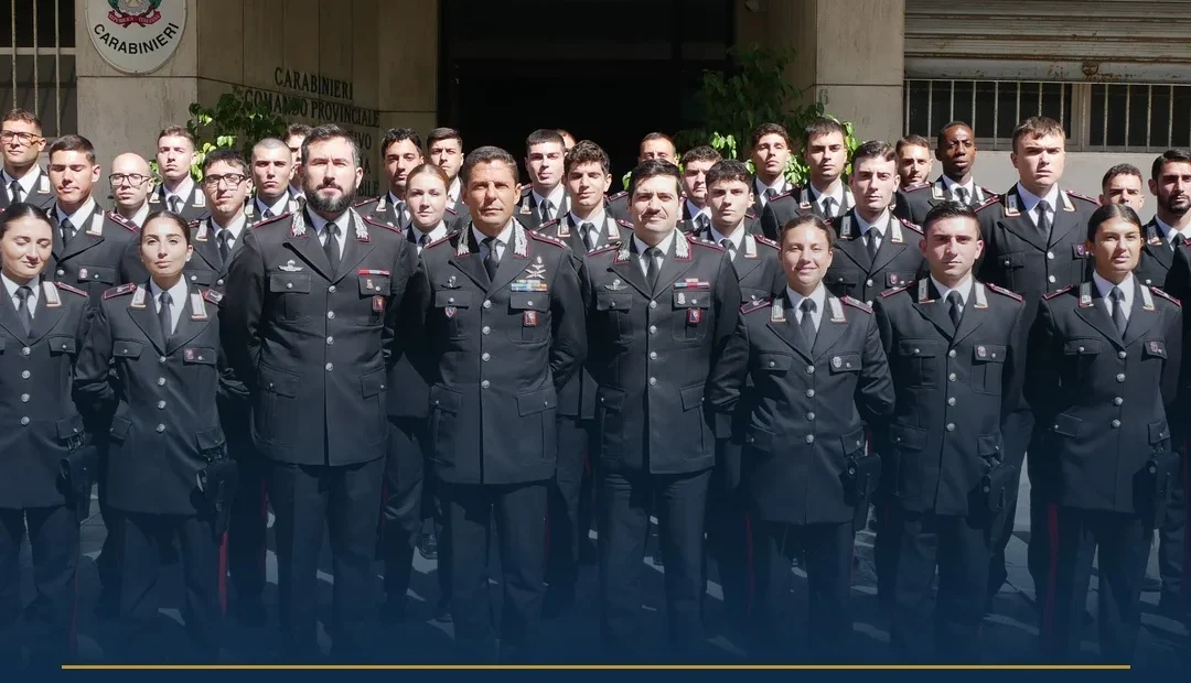 Anteprima di: Lecce, Carabinieri salutano Allievi Marescialli: concluso tirocinio estivo
