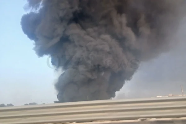 Lequile, incendio e allarme diossina: nube di fumo visibile da Lecce e circondario