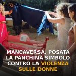 Anteprima di: Mancaversa, posata la panchina simbolo contro la violenza sulle donne