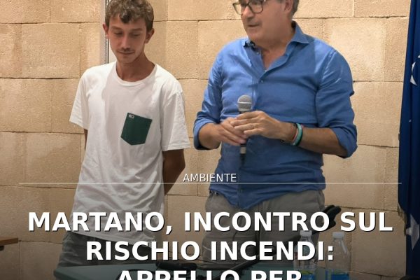 Martano, incontro sul rischio incendi: appello per concretezza e sinergia