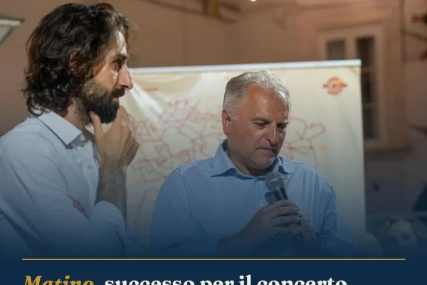 Matino, successo per il concerto “Tanguedia” al Palazzo Marchesale
