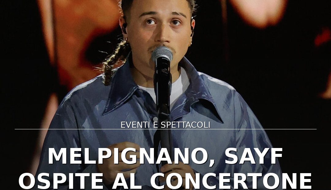 Foto di copertina: Melpignano, Sayf ospite al Concertone de La Notte della Taranta 2026 - Basso Salento