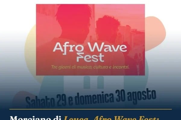 Morciano di Leuca, Afro Wave Fest: due serate di musica e cultura a Palazzo Strafella