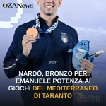 Anteprima di: Nardò, bronzo per Emanuele Potenza ai Giochi del Mediterraneo di Taranto