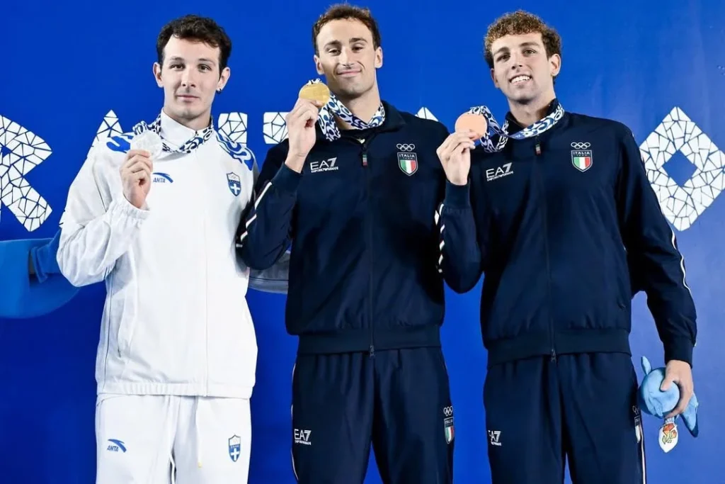 Dettaglio 3: Nard&ograve;, bronzo per Emanuele Potenza ai Giochi del Mediterraneo di Taranto