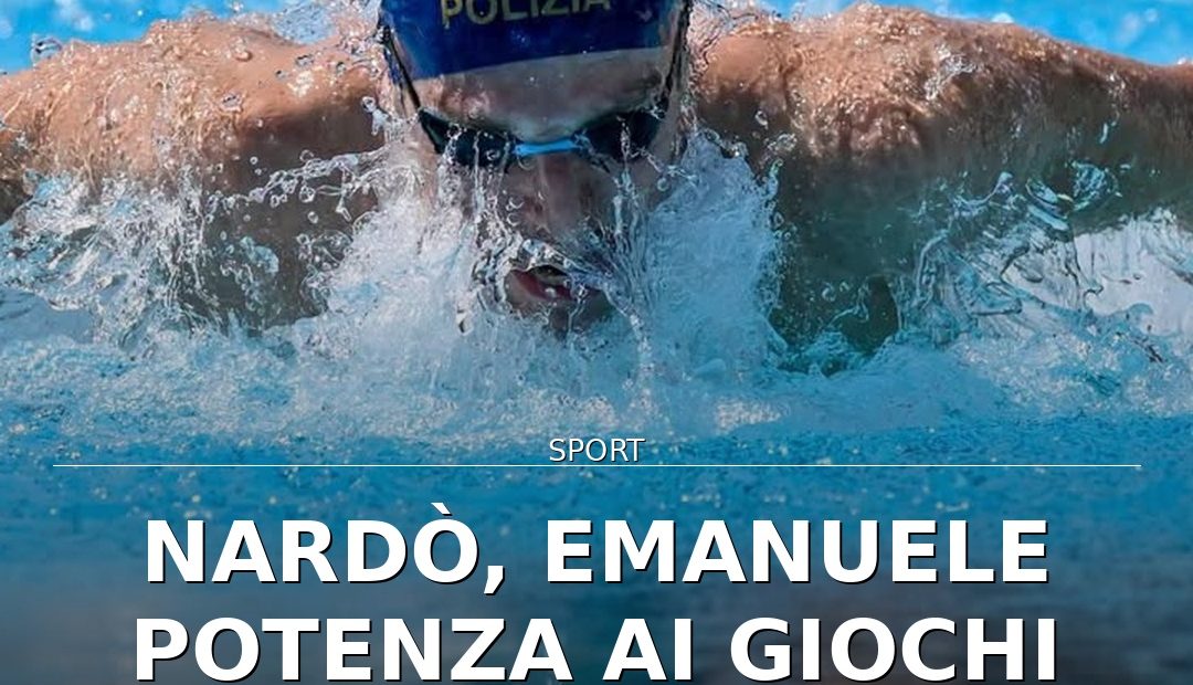 Anteprima di: Nardò, Emanuele Potenza ai Giochi del Mediterraneo: sfida nei 400 misti