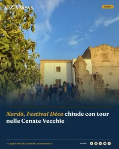 Nardò, Festival Déco chiude con tour nelle Cenate Vecchie