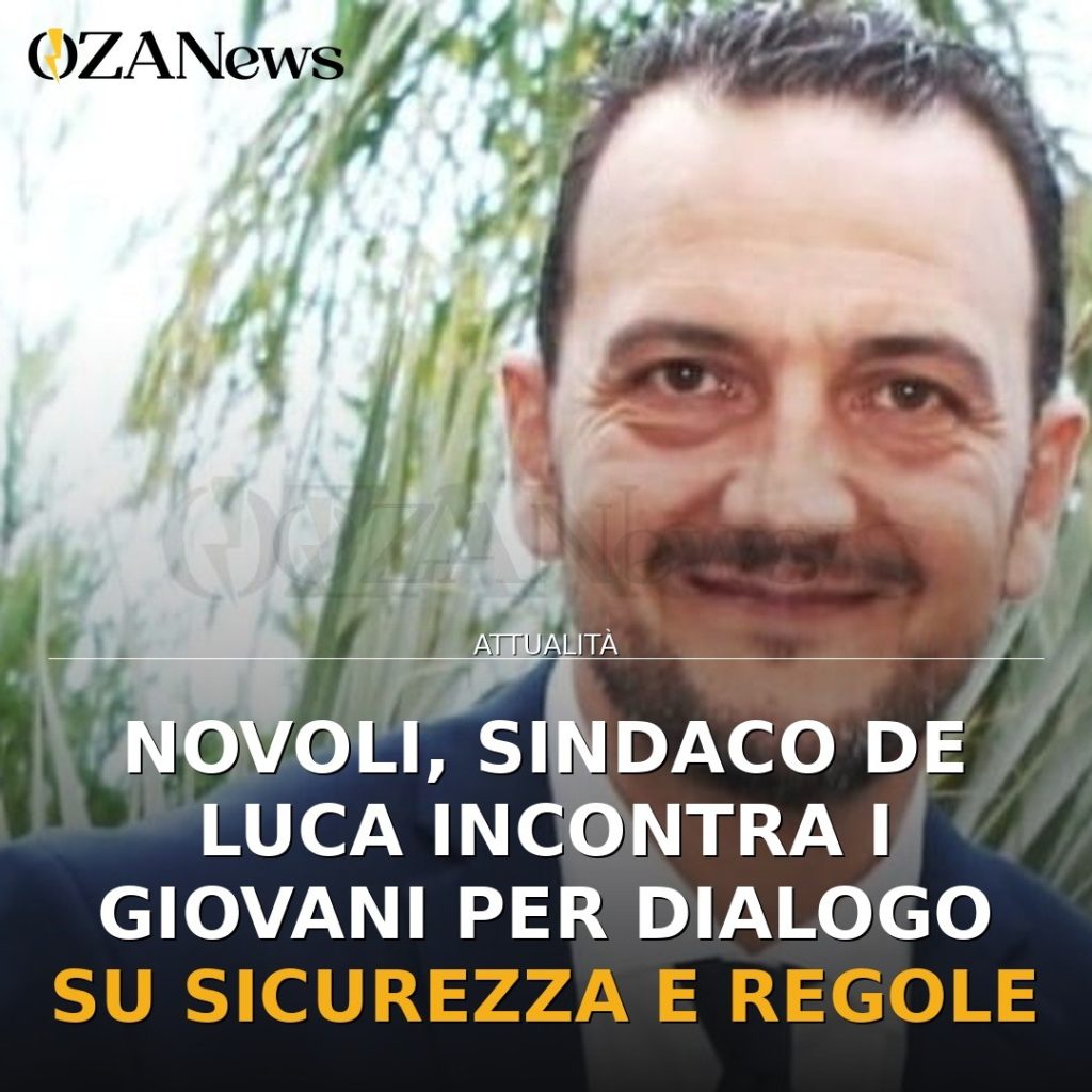 Video: Novoli, Sindaco De Luca incontra i giovani per dialogo su sicurezza e regole