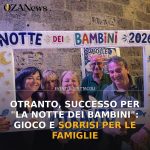 Foto di copertina: Otranto, successo per “La Notte dei Bambini”: gioco e sorrisi per le famiglie - Basso Salento
