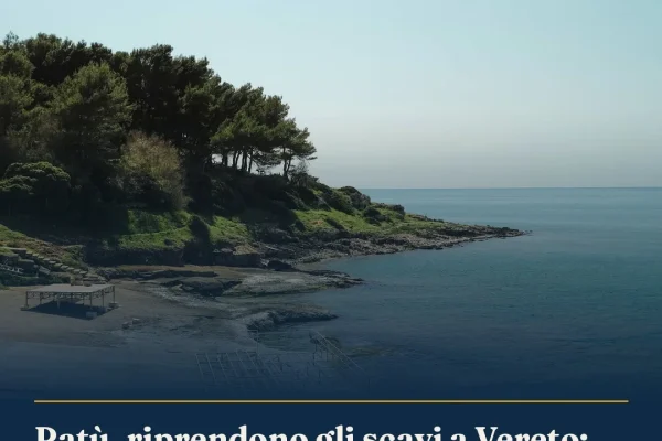 Patù, riprendono gli scavi a Vereto: indagini estese a Torre San Gregorio