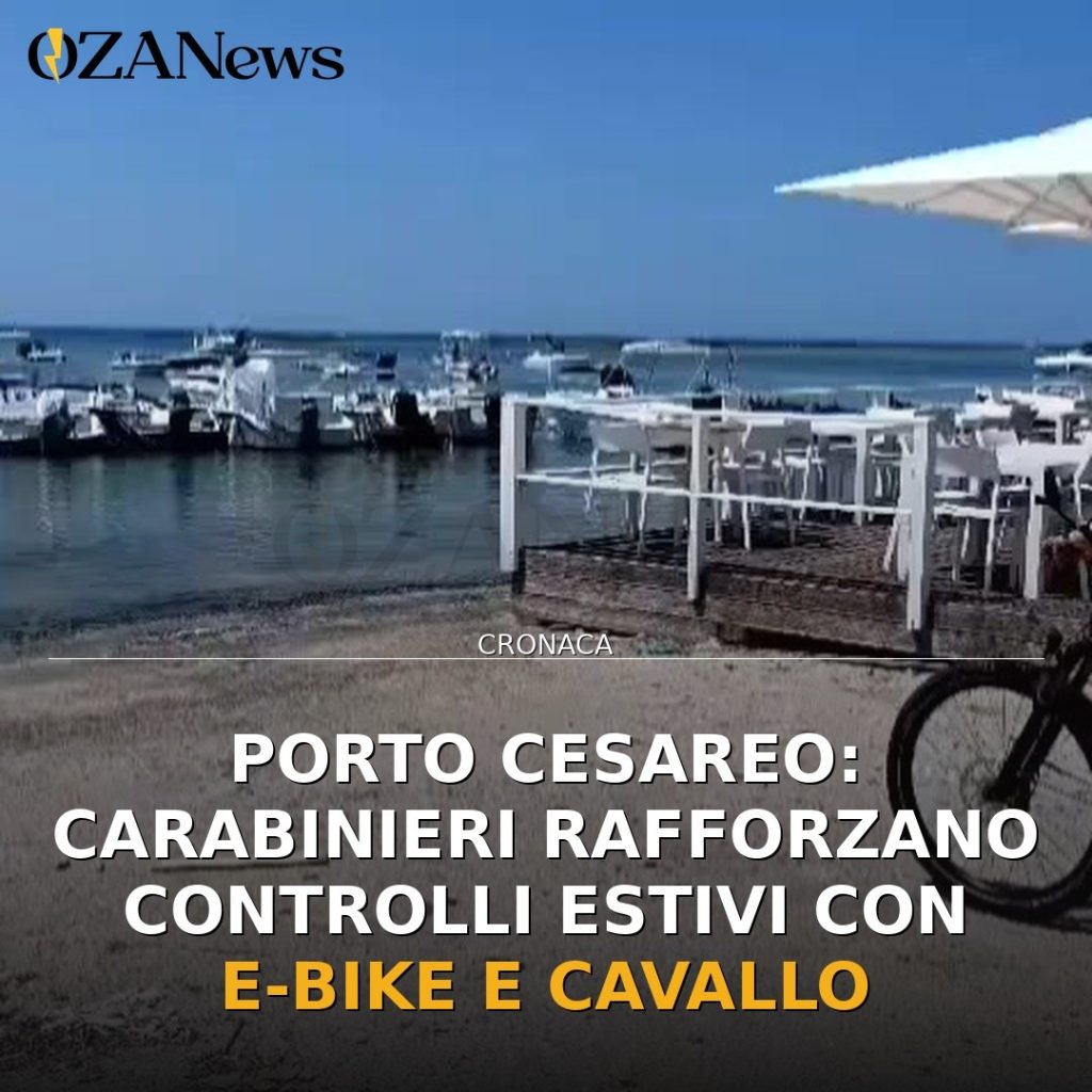 Video: Porto Cesareo: Carabinieri rafforzano controlli estivi con e-bike e cavallo
