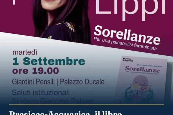 Presicce-Acquarica, il libro “Sorellanze” di Silvia Lippi ai Giardini Pensili