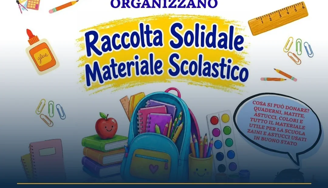 Anteprima di: Racale, al via la raccolta solidale di materiale scolastico per le famiglie