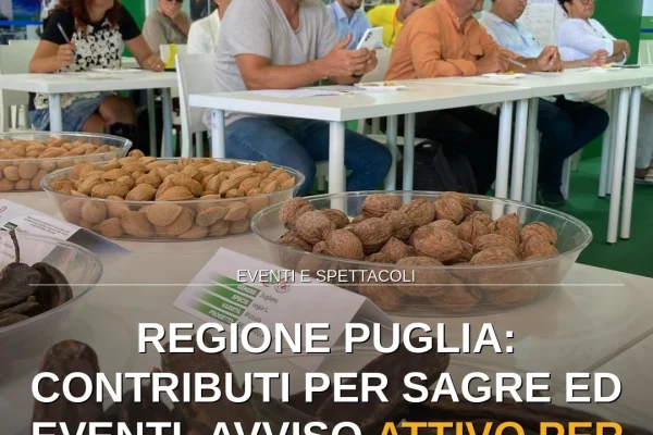 Regione Puglia: Contributi per Sagre ed Eventi, Avviso Attivo per III Quadrimestre