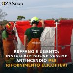 Anteprima di: Ruffano e Ugento: Installate nuove vasche antincendio per rifornimento elicotteri