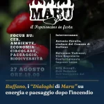 Anteprima di: Ruffano, i “Dialoghi di Maru” su energia e paesaggio dopo l'incendio