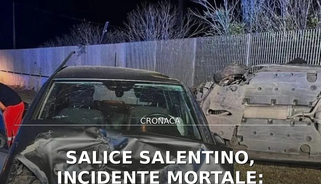 Anteprima di: Salice Salentino, incidente mortale: arrestato 41enne positivo a droga e alcol