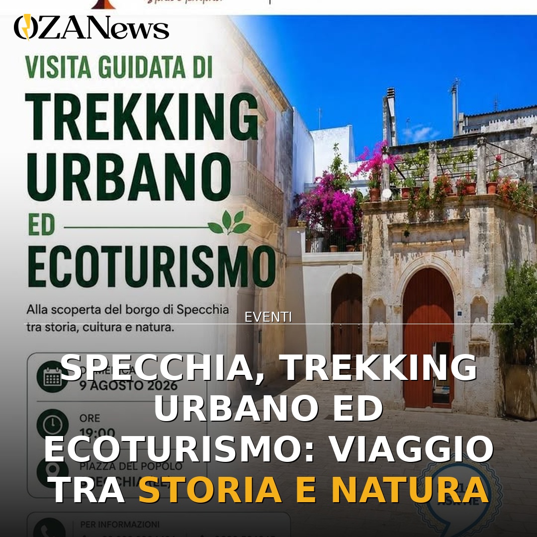 Anteprima di: Specchia, trekking urbano ed ecoturismo: viaggio tra storia e natura
