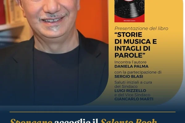 Spongano accoglie il Salento Book Festival: doppio appuntamento letterario in piazza Bacile