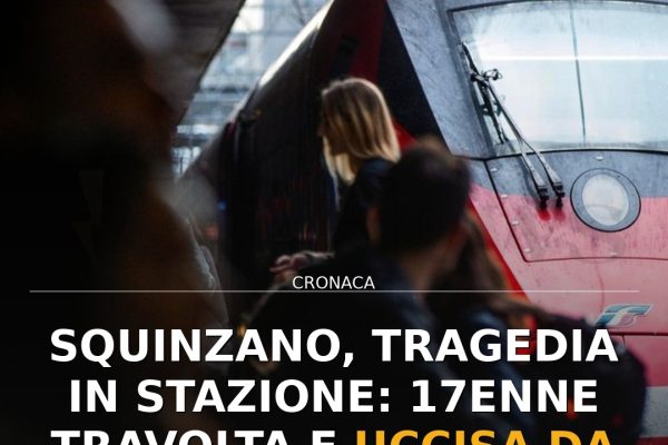 Squinzano, tragedia in stazione: 17enne travolta e uccisa da un treno
