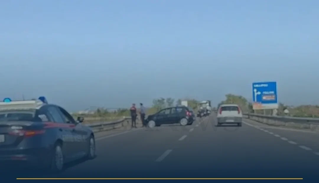 Anteprima di: SS 274, incidente tra Melissano e Felline: 49enne in codice rosso