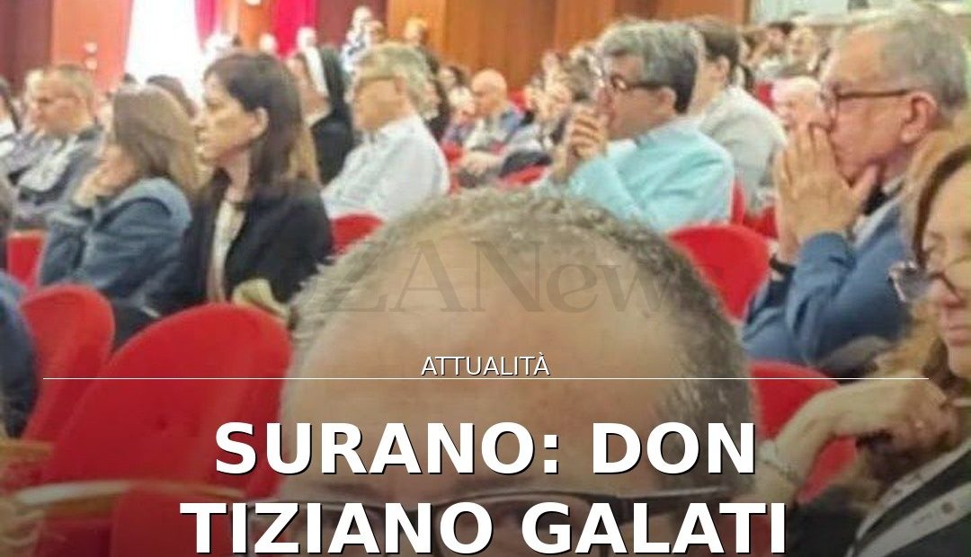 Foto di copertina: Surano: Don Tiziano Galati nominato direttore Caritas Idruntina - Basso Salento