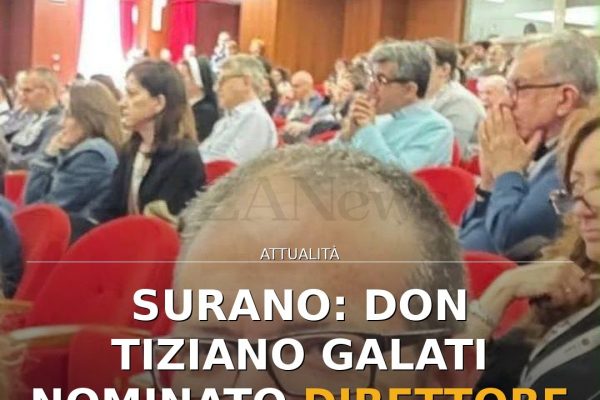 Surano: Don Tiziano Galati nominato direttore Caritas Idruntina