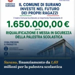 Foto di copertina: Surano, finanziamento da 1,65 milioni per la palestra scolastica - Basso Salento