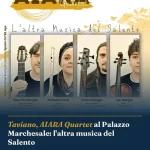 Anteprima di: Taviano, AIARA Quartet al Palazzo Marchesale: l'altra musica del Salento