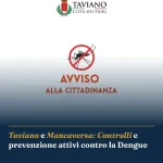 Foto di copertina: Taviano e Mancaversa: Controlli e prevenzione attivi contro la Dengue - Taviano