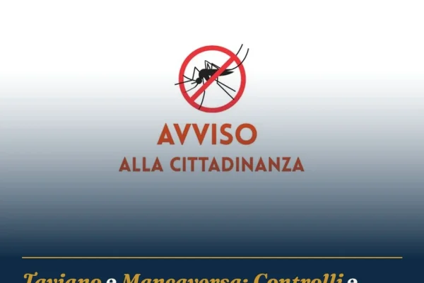 Taviano e Mancaversa: Controlli e prevenzione attivi contro la Dengue