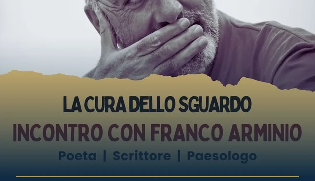 Anteprima di: Taviano ospita Franco Arminio: serata di poesia e riflessione con 'La cura dello sguardo'