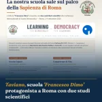 Anteprima di: Taviano, scuola 'Francesco Dimo' protagonista a Roma con due studi scientifici