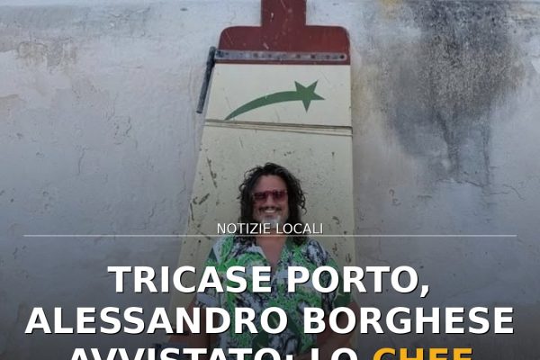 Tricase Porto, Alessandro Borghese avvistato: lo chef nel Salento