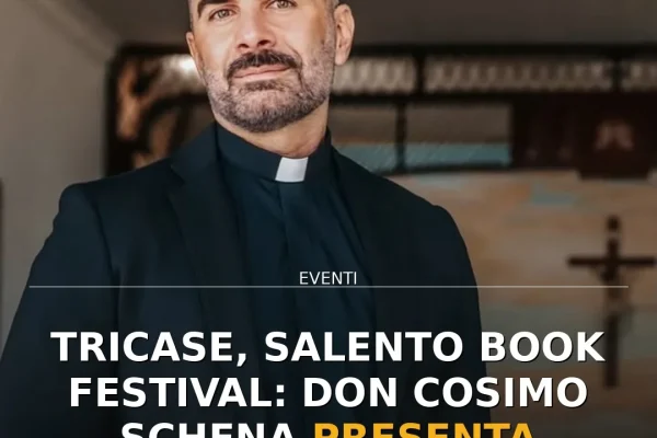 Tricase, Salento Book Festival: Don Cosimo Schena presenta ‘L’eresia di Francesco’