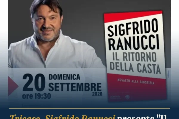 Tricase, Sigfrido Ranucci presenta “Il ritorno della casta” al D. Bleve