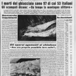 Dettaglio 1: Ugento, 61 anni dopo Mattmark: il ricordo di Pio Corsano, inghiottito dal ghiacciaio