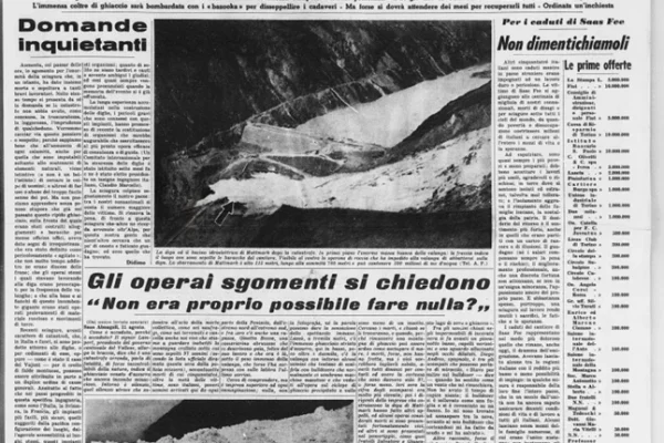 Ugento, 61 anni dopo Mattmark: il ricordo di Pio Corsano, inghiottito dal ghiacciaio
